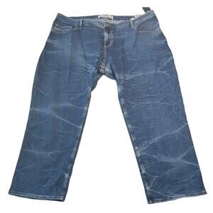 Hollister Womens Size 19 Short Curvy Low Rise Dad Jeans Vintage Stretch Denim